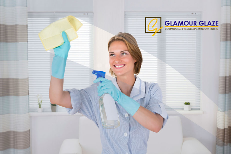 Glamour Glaze Care Instructions - Clean Tinted Windows in Utah - Glamour Glaze, LLC.